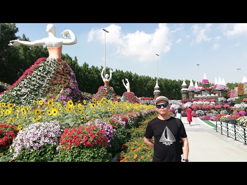 Dubai Miracle Garden 2021 | Walk Tour