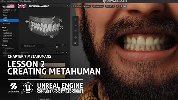 Creating Metahuman | Lesson 2 | Chapter 7| Unreal Engine Cinematics Full Course