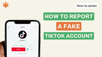How to report a fake TikTok account in 1 min!