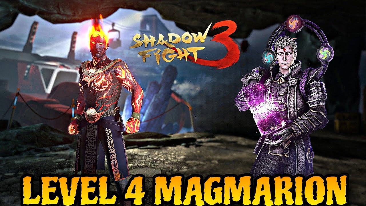MAGMARION level 4 vs MNEMOS 20000 void power - Shadow Fight 3 - YouTube