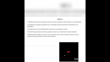 Air Pollution and Control Engineering| APC| Anna University question #trending#education#engineering