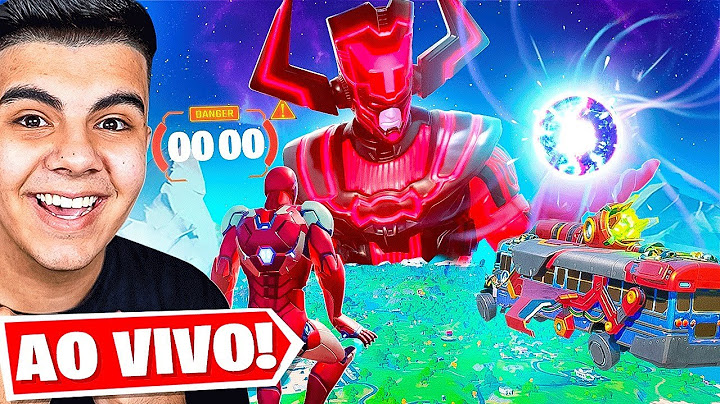 🔴 EVENTO AO VIVO AGORA! BATALHA FINAL CONTRA GALACTUS NO FORTNITE! ‹ ElDengoso ›