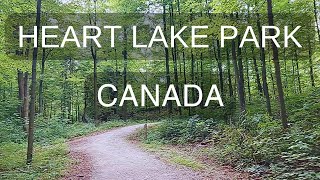 Exploring Heart Lake Park in Canada (ASMR Nature Walk)