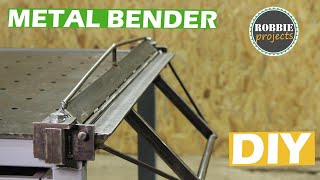 Homemade Sheet Metal Bender🔧[DIY]