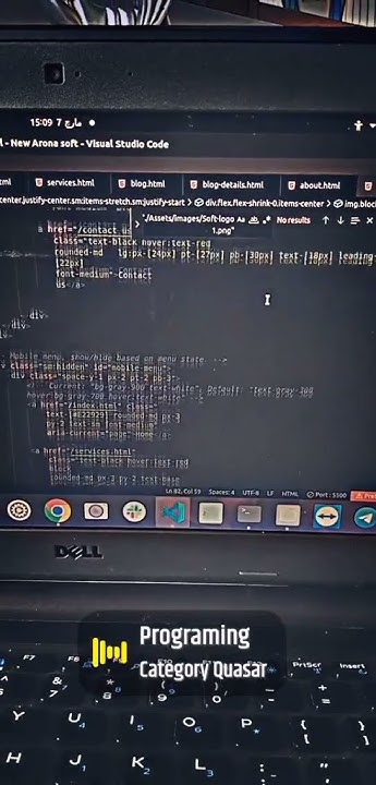 How to create website using programming - YouTube