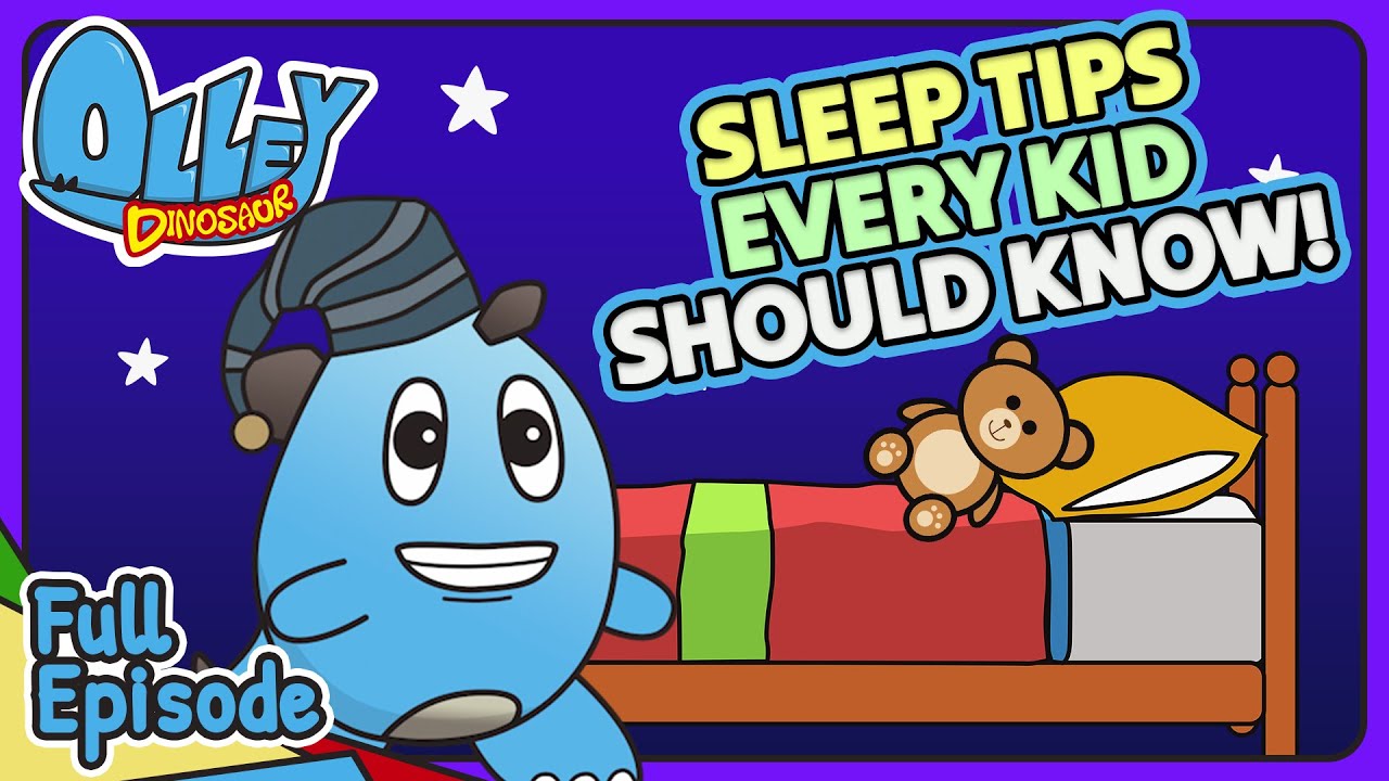 SLEEPING Well Rested Kids Olley Dinosaur Learn Sing Explore sleeping-well-rested-kids-olley-dinosaur-learn-sing-explore