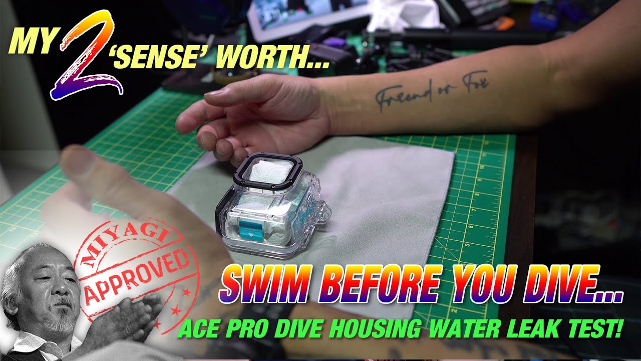 Insta360 Ace Pro Dive Housing Water Leak Test...