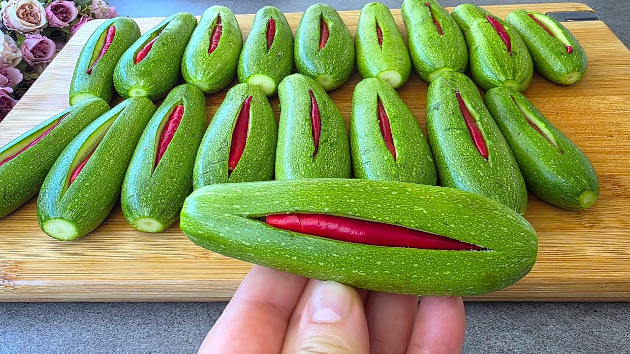 Хватит постоянно жарить кабачки! Я никогда не ела такие вкусные кабачки!