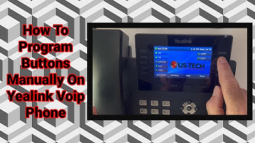How To Program Buttons On Yealink Voip Phone ICOM Yealink Phone Programming Official Video