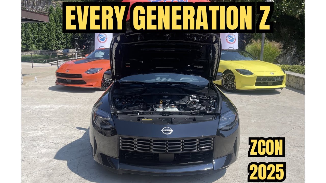Every Nissan Z Generation + Midnight Purple Heritage Edition At