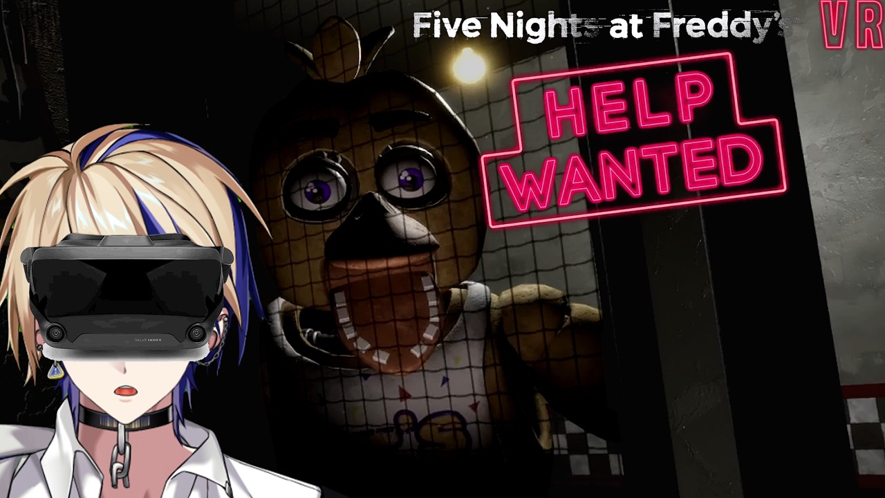 FNAF IS SCARY AGAIN!!! | Five Nights At Freddys Help Wanted VR - PART 1 ...