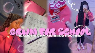 Grwm For School Ootd, Skincare, Breakfast, Hygiene, School Worketc.