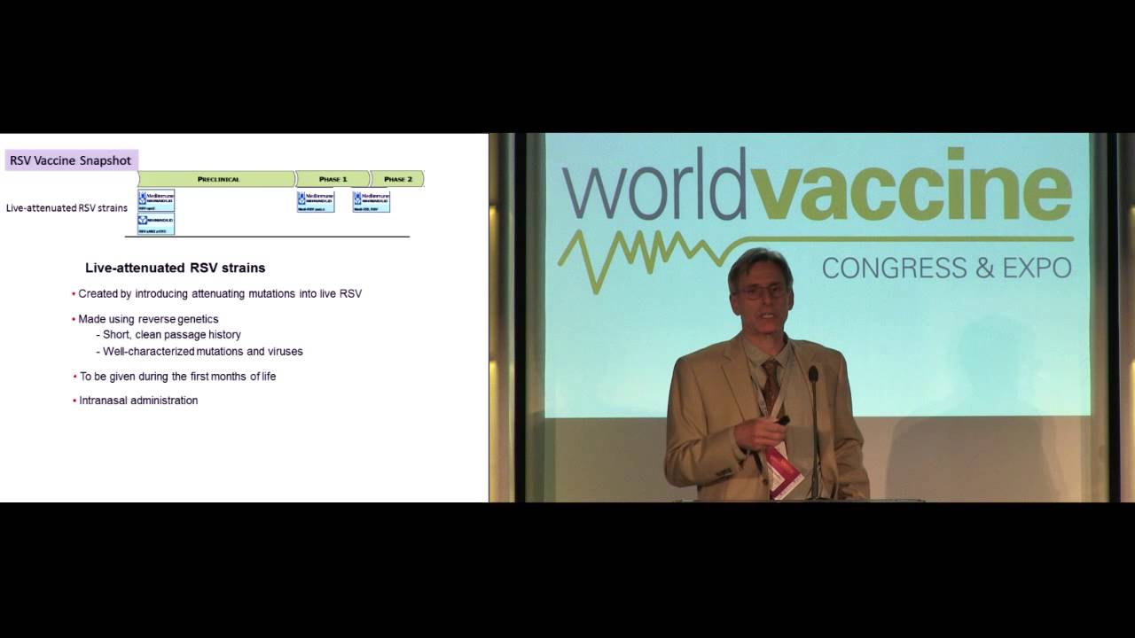 RSV vaccines: developing an effective vaccine - Dr Peter Collins - World Vaccine Congress 2013