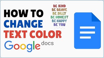 How to Change Font Color in Google Docs