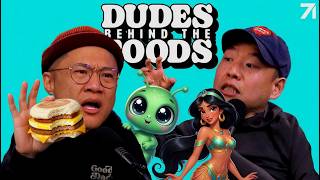 Aliens, Conspiracies,  & Dirty Disney Songs | Dudes Behind the Foods Ep. 235