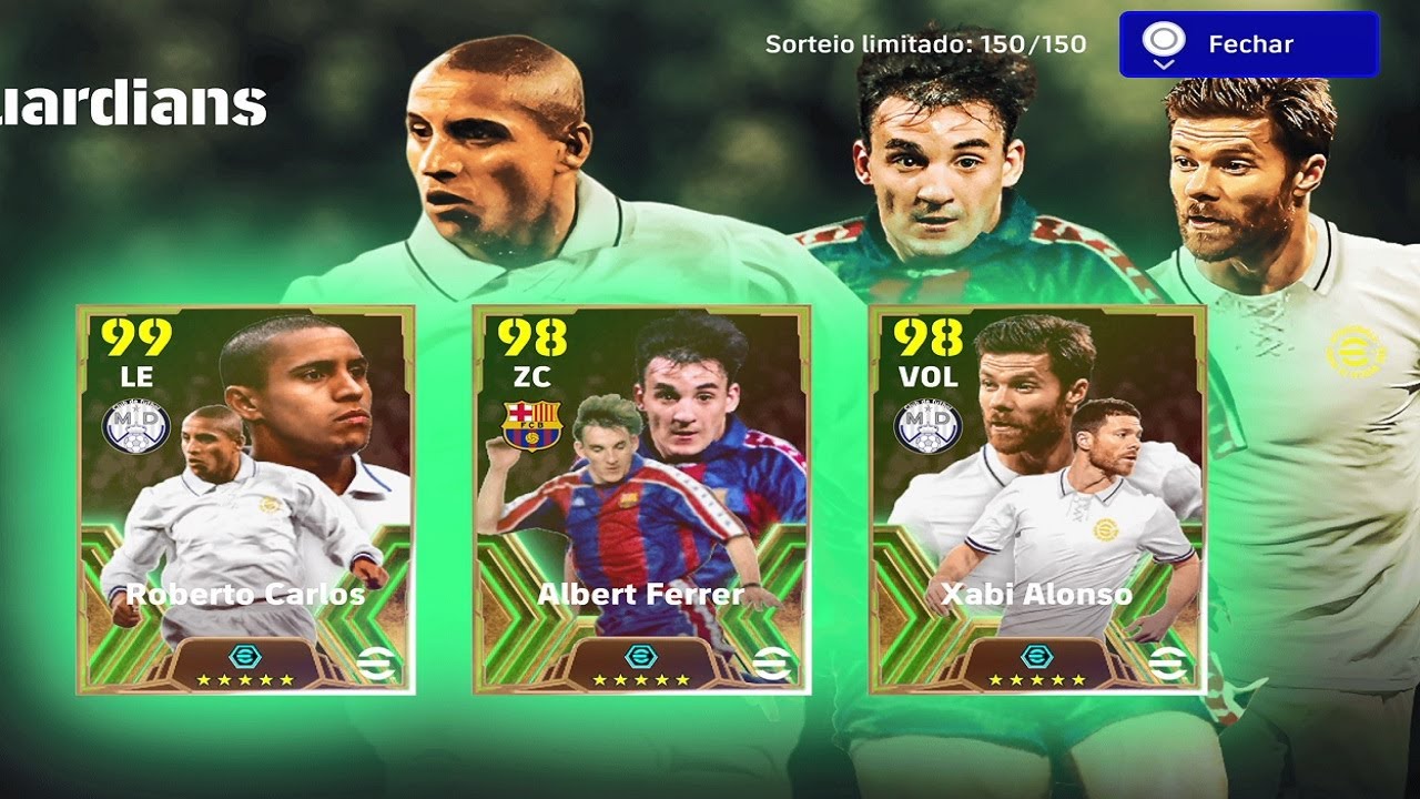 ROBERTO CARLOS ÉPICO COM ÍMPETO! R6 ATUALIZAÇÃO EFOOTBALL 2024 BIG TIME ...