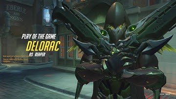 Overwatch: 4 Man Multi Killfeed with Reaper