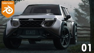 Blender Concept Car Modeling - PART 1
