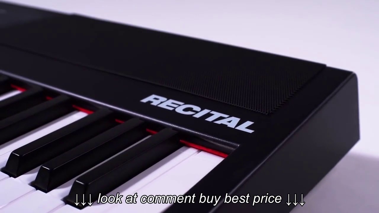 ALESIS RECITAL 88 KEY BEGINNER DIGITAL PIANO REVIEW