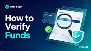 Armaltix How to verify funds via Armalytix full step by step process