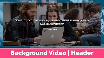 Como CREAR Un Video de Fondo en HTML y CSS (Este Video es El Mejor 😱)
