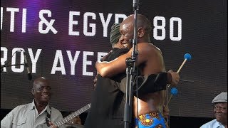 Seun Kuti &amp; Roy Ayers, Theory of Goat and Yam, Summerstage, NYC 7-16-17