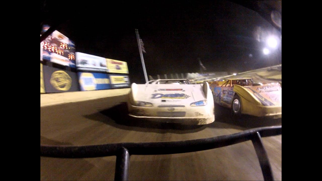 Rick Eckert #24 - World of Outlaw Late Model - Olympic Fire Protection In-Car Cam
