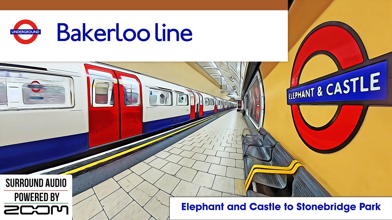 Bakerloo Line: to Stonebridge Park (Surround Audio)