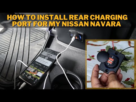 How To Install Rear Charging Port (On My Nissan Navara)