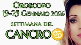 Download Lagu CANCRO♋ previsioni settimana dal 19 al 25 Gennaio 2026🔮Tarocchi🔮 MP3