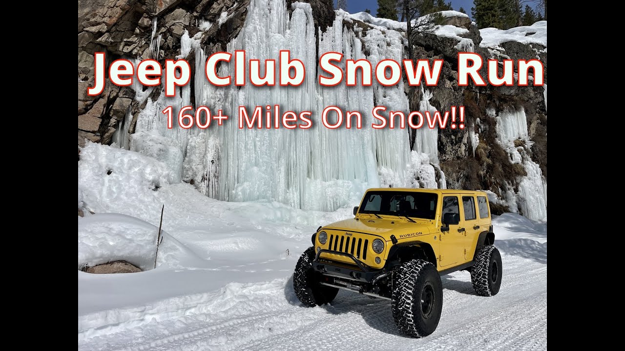 Idaho Jeep Club Goes Snow Wheeling YouTube