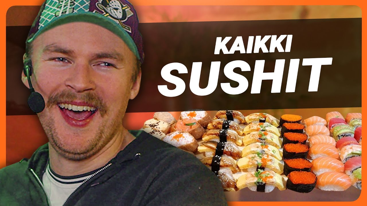 Testataan kaupan kaikki sushit!