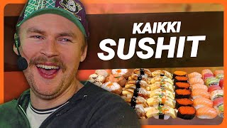 Testataan kaupan kaikki sushit!