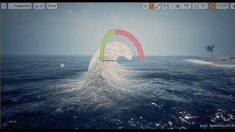 UE4 Beach Waves Test 2 - Weynants Wouter