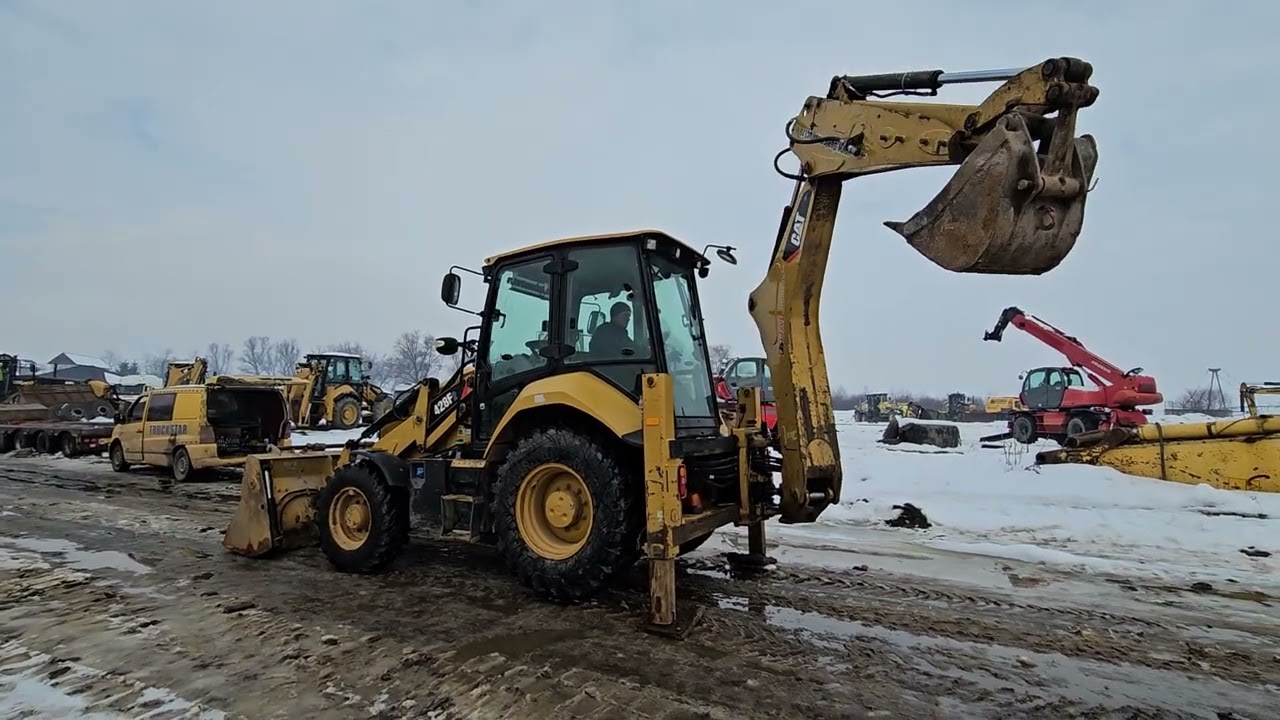 De vânzare: Buldoexcavator Caterpillar CAT 428 F2