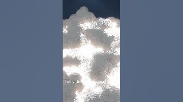 A Nuke In MINECRAFT??? #shorts #short #nuke #minecraft #oppenheimer