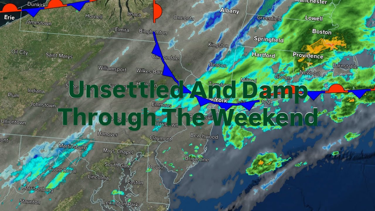 Unsettled And Damp Through The Weekend - YouTube