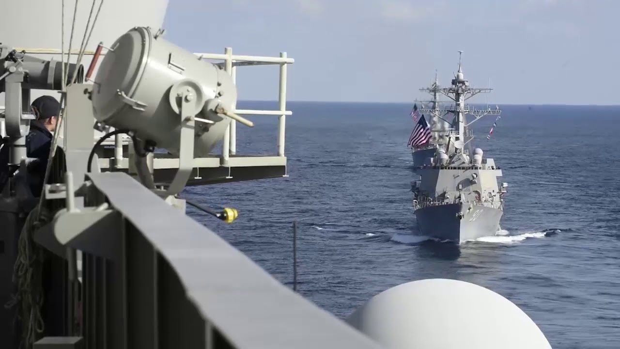 Three Carrier Strike Group Exercise 2017