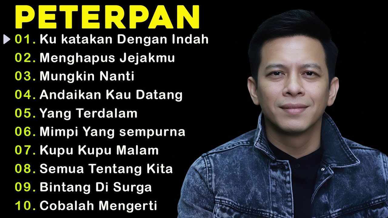 Peterpan - Lirik Terbaik & Terpopuler 🎁 Lagu masa-masa SMA 2025 🎁  |Ku katakan Dengan Indah|