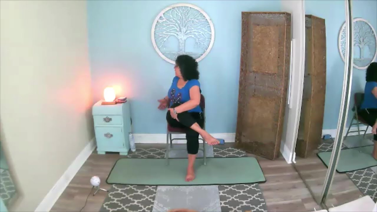 Chair Yoga - Gentle Whole Body Flow - YouTube