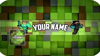 MINECRAFT BANNER SPEED ART # 3 (EASY!) 🔥