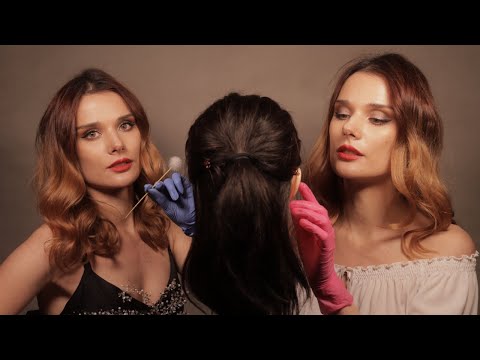 ASMR Twin Ear Cleaning : Tingles Overload Down Your Back