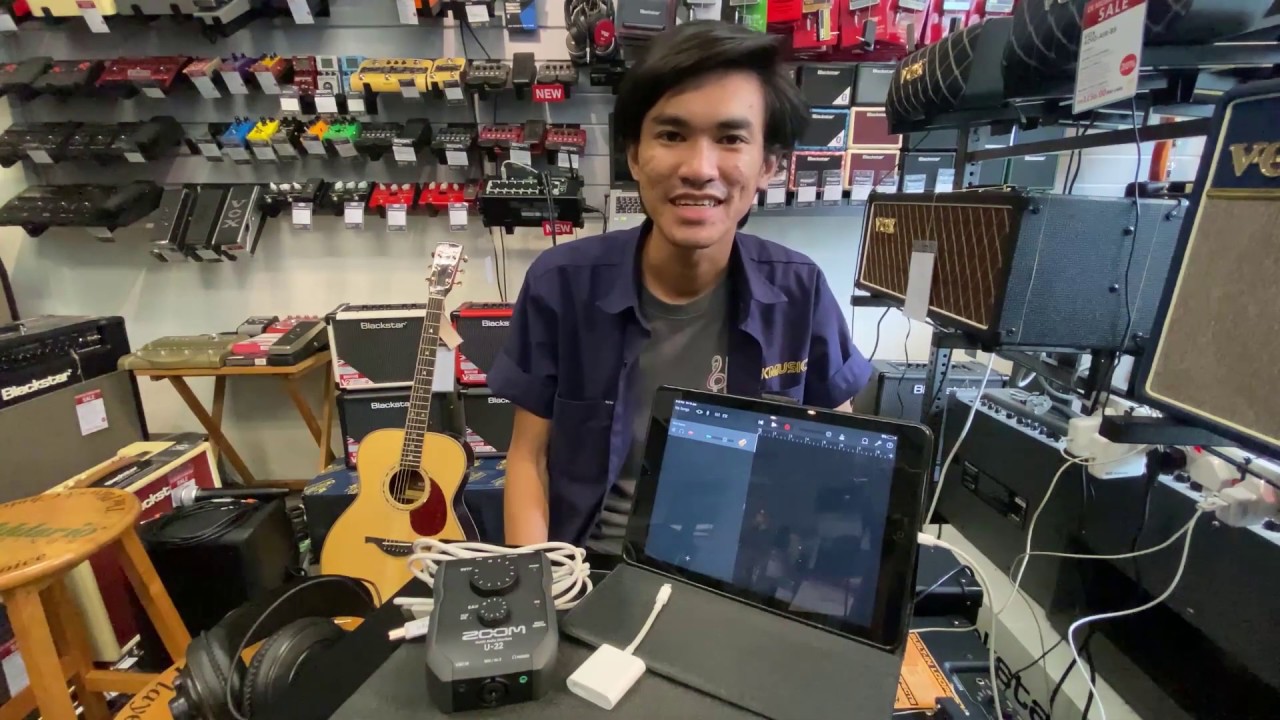 Zoom U22 Demo !! - YouTube