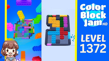 Color Block Jam Level 1372 Solution Walkthrough