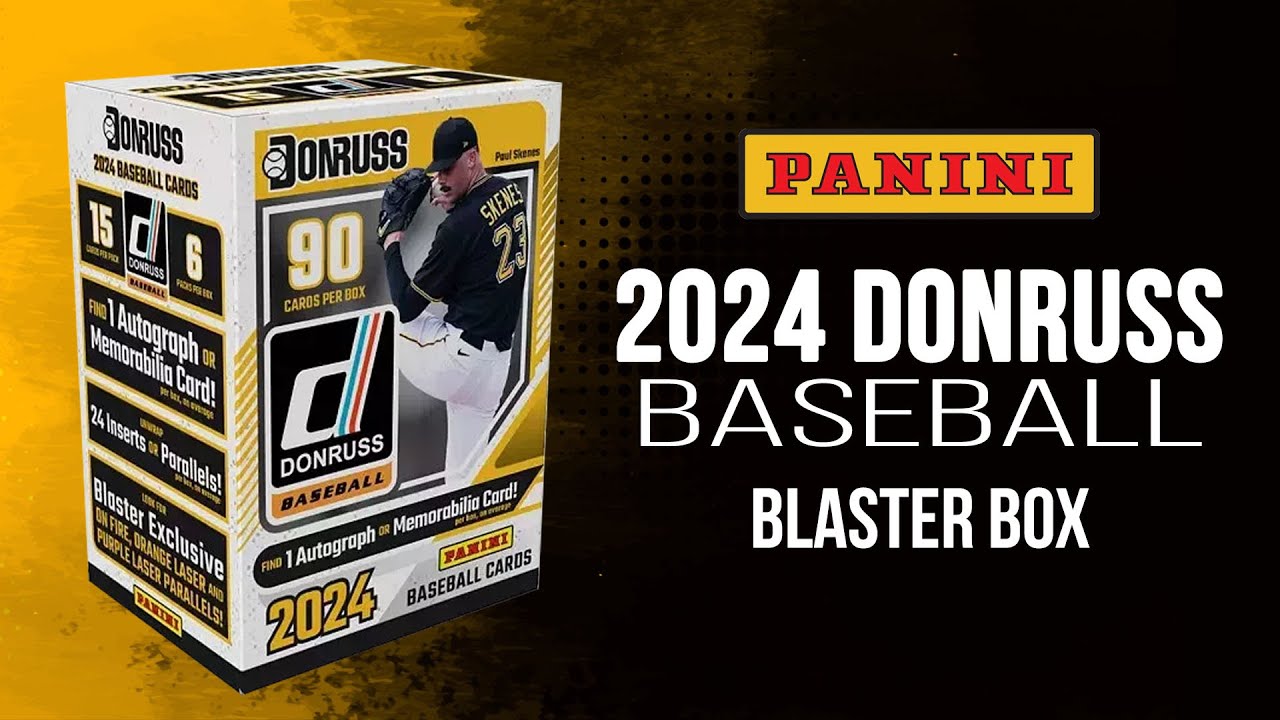 NO ROOKIES?! 2024 Donruss Baseball Blaster Box! One Auto or Relic 