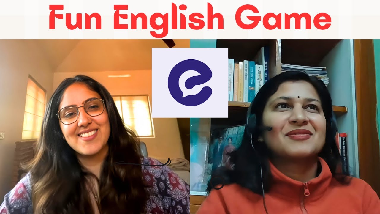 My heart came into my mouth when I heard this 😂 Fun English Gane with Reshma @EnglishYaari 