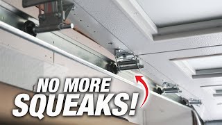 How To Lubricate Your Noisy Garage Door | STOP SQUEAKS INSTANTLY! DIY