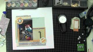 Process Video 92: Scrapbook Layout: Tunnel Vision