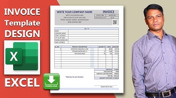 How to create Invoice Bill in MS Excel 2020 | Invoice Design xls | Free Excel Receipt Template 21 AR