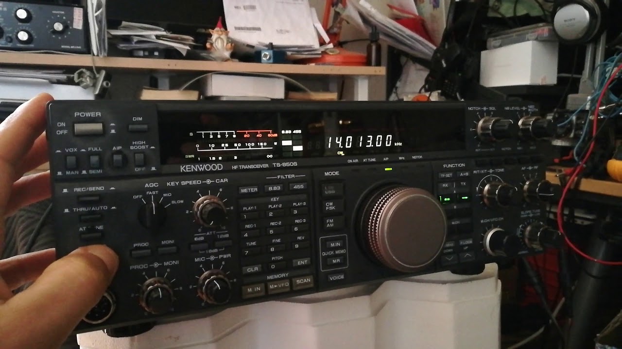 KENWOOD TS850S-AT - YouTube